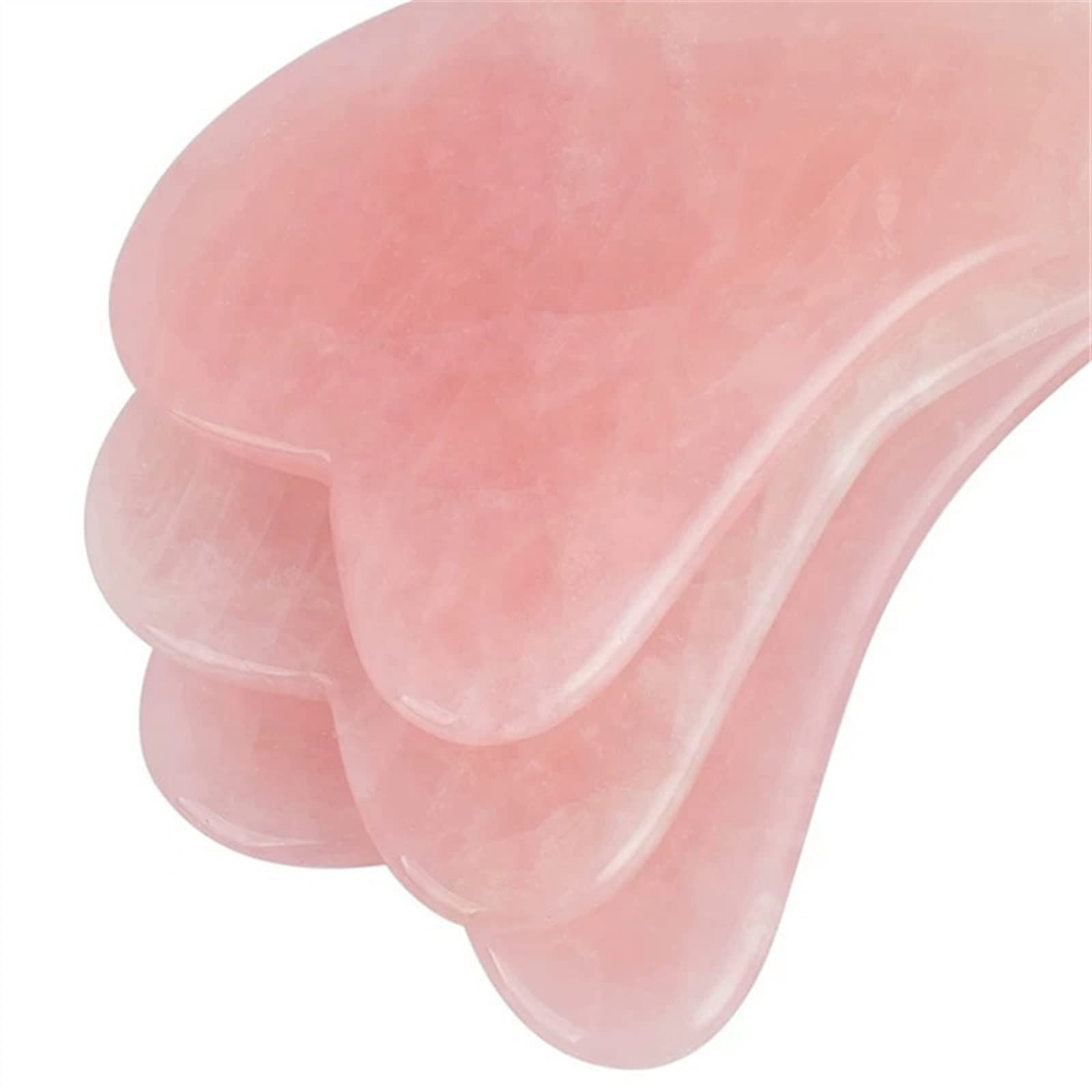 Szorstki naturalny naturalny kwarc różowy kryształ kamień Gua Sha skrobanie deska do masażu narzędzie 1 szt. dekoracja wnętrz kolekcje domowe