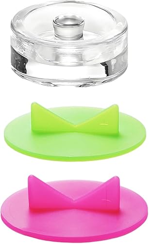 Miniatura 2 de Paquete de 1 kit de fermentación de tarros de vidrio para frascos de boca ancha, fermentación de chucrut de verduras con fácil agarre (tarros