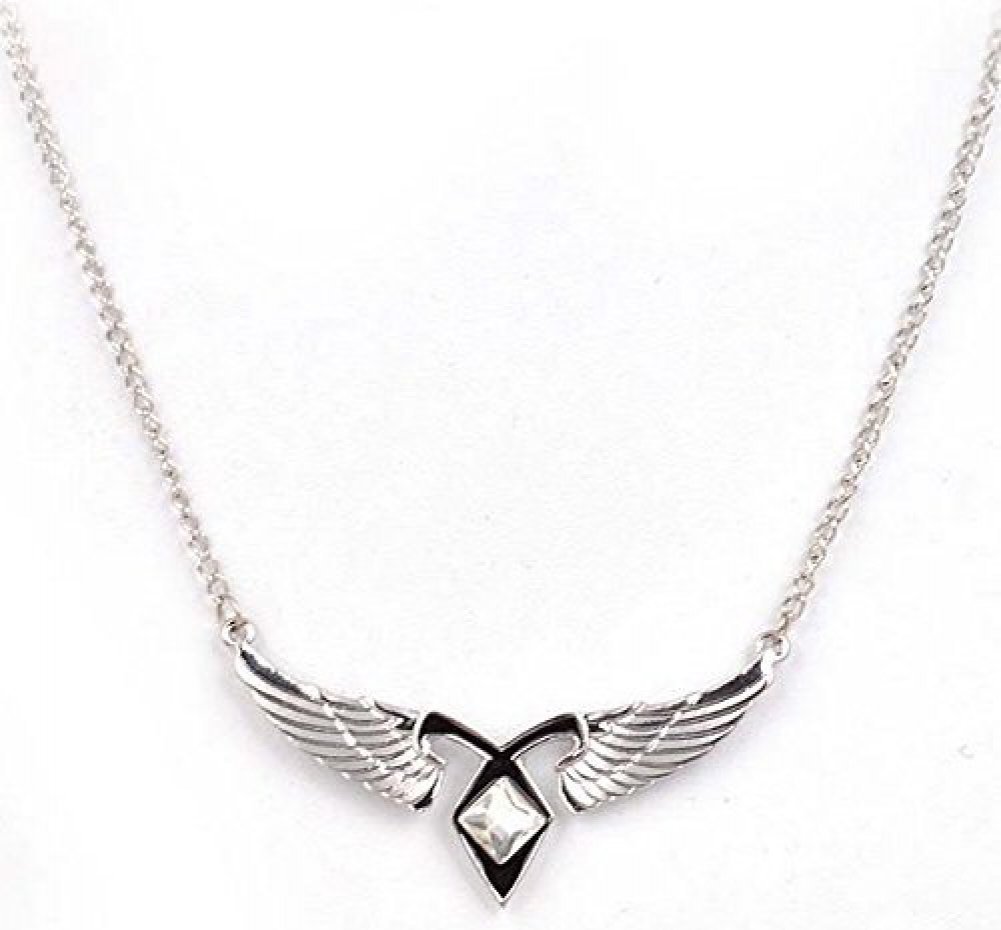 TMIMortal Instruments City of Ashes Angel Wings Power Rune Pendant  Necklace, Model: