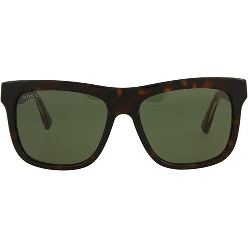 Gucci Square/Rectangle Sunglasses Havana Havana Green Luxury Eyewear Made In Japan Acetate Frame Designer Fashion for Everyday Luxury