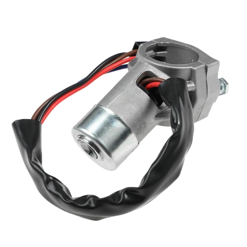 Lock Cylinder Assy 4479518 Compatible with Fiat for Panda for Ducato 1981-1994 Car Ignition Lock Barrel Switch with 2 Keys