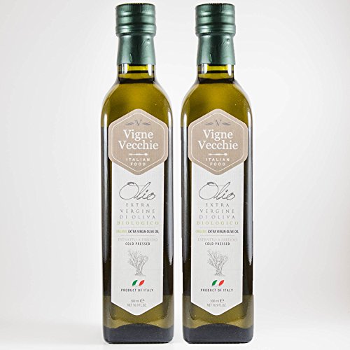 Vigne Vecchie Extra Virgin Olive Oil 16.91 fl. oz. (2 pack)