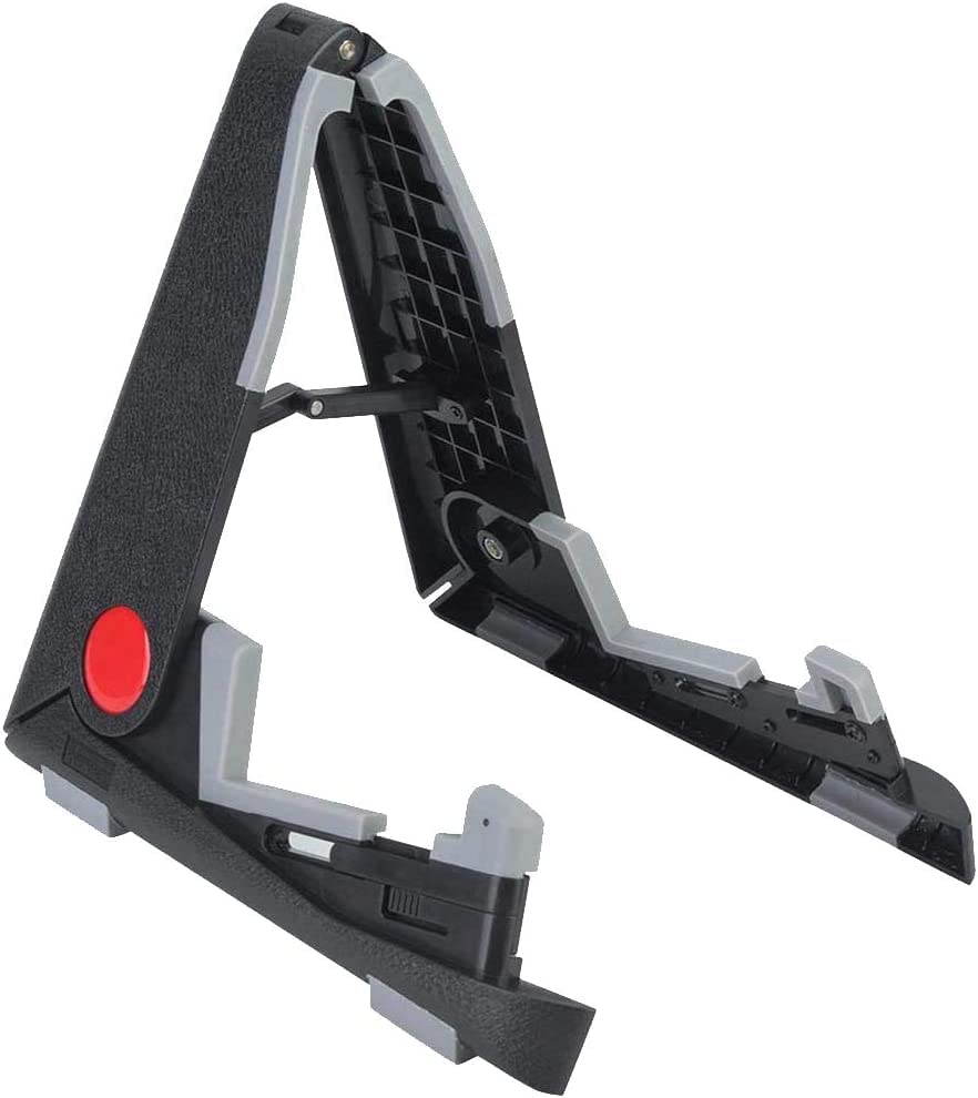 NEW】転倒防止付き 木製スタンド 購入 3本用（三線/ウクレレ／ギタレレ）