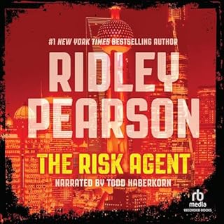 The Risk Agent Audiolibro Por Ridley Pearson arte de portada