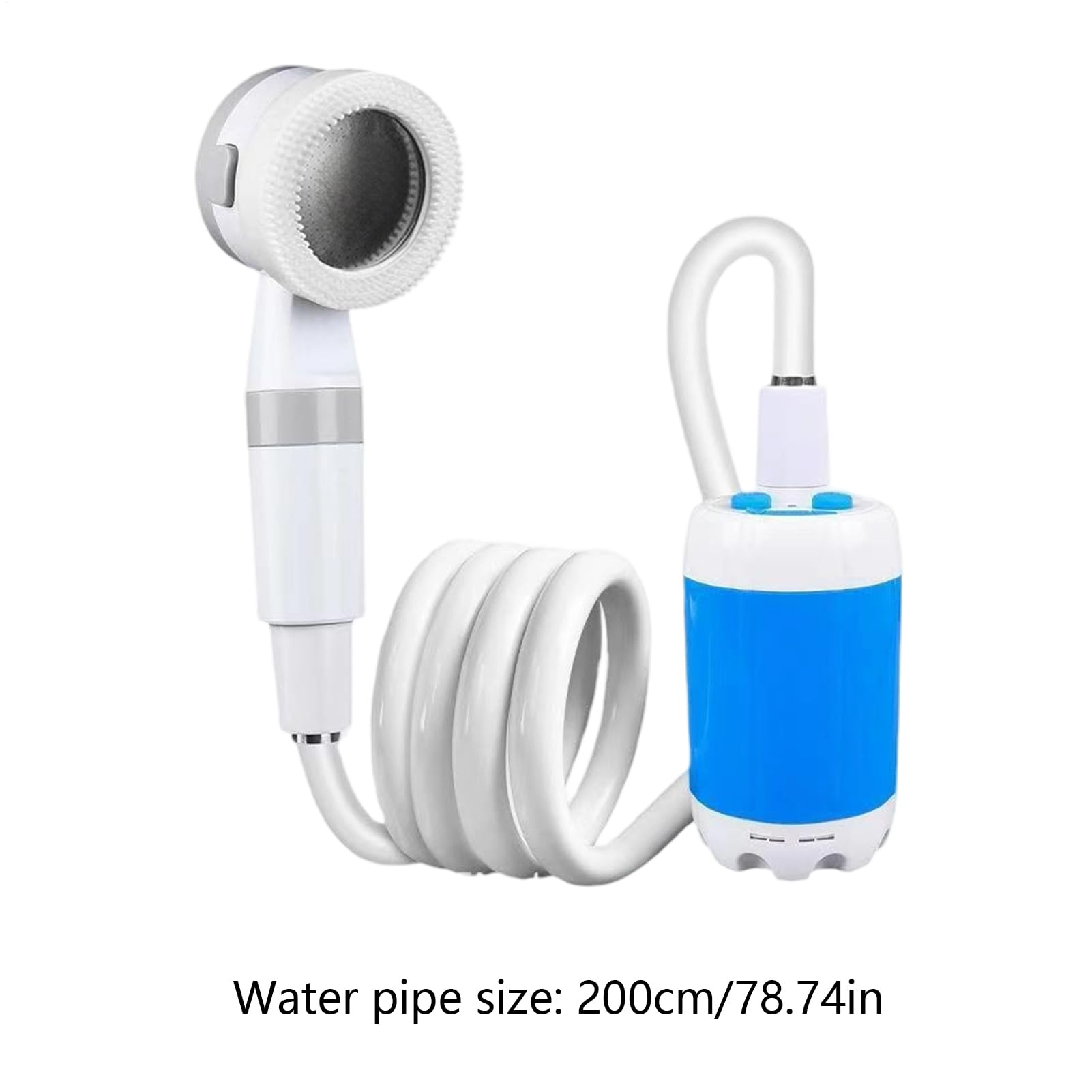 Doccia portatile | Pompa 'acqua per doccia portatile da campeggio 5000 mAh | Multiuso 2 Modalità di Spruzzatura Campeggio Bagno per Animali Domestici Lavaggio Auto Escursionismo Spiaggia