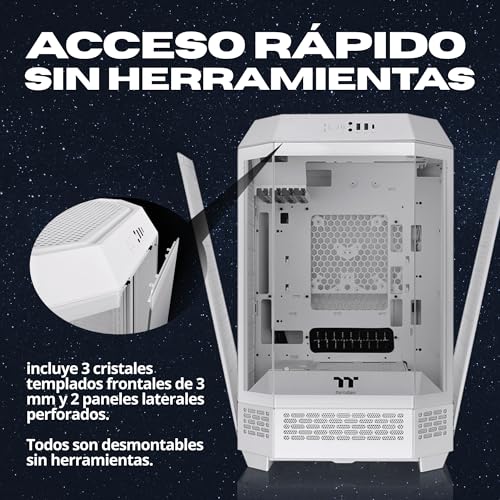 Chasis m-ATX Thermaltake The Tower 300 para solucionar problemas de espacio 6