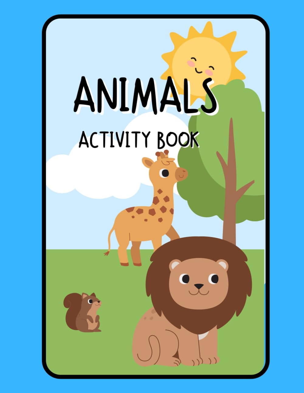 ANIMAL COLOURING BOOK FOR TODDLERS