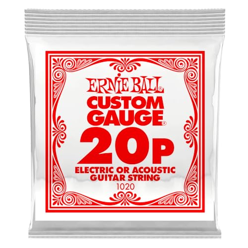 yKiz ERNIE BALL 1020 M^[ o (.020) PLAIN STEEL STRING SINGLE v[EXeB[EXgO