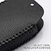 Hey Kaulor for Honda Leather Cover Key Fob Case Protector Jacket Remote Holder for 2015 2016 2017 2018 2019 Honda Accord Civic CR-V CRV Pilot