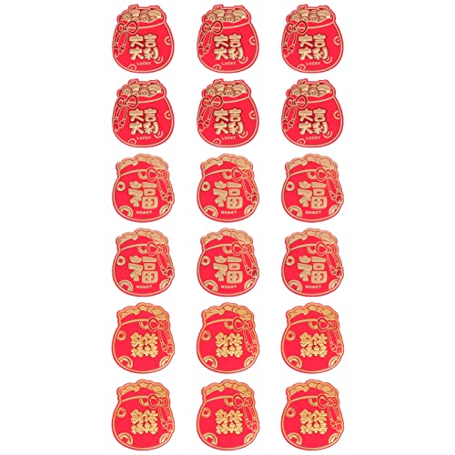 Enveloppes Rouges Nouvel An Chinois étrennes en papier traditionnel pour offrir aux enfants
