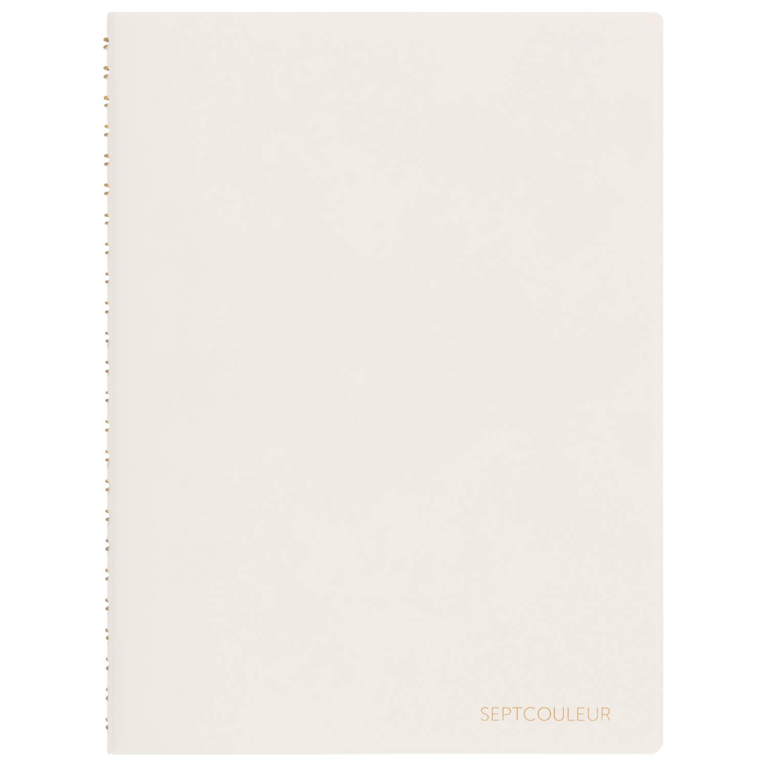 MarumanSeptcouleur Lab Notebook, 8.35 x 6.22 Inches (A5), 3mm square grid, 100 sheets, Crisp White (N768-06)
