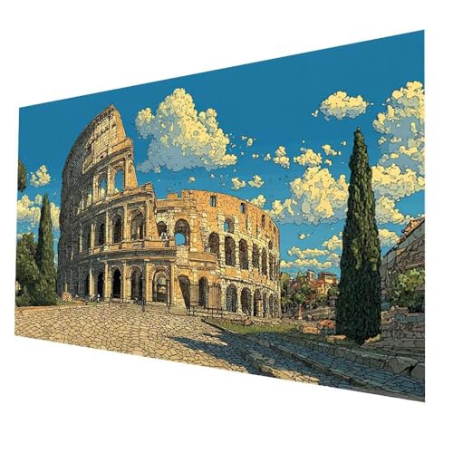 ギリシャの風景画ABダイヤモンドアート【完成品】70*50cm Amazon | ダイヤモンドアート ギリシャ サントリーニ島の風景