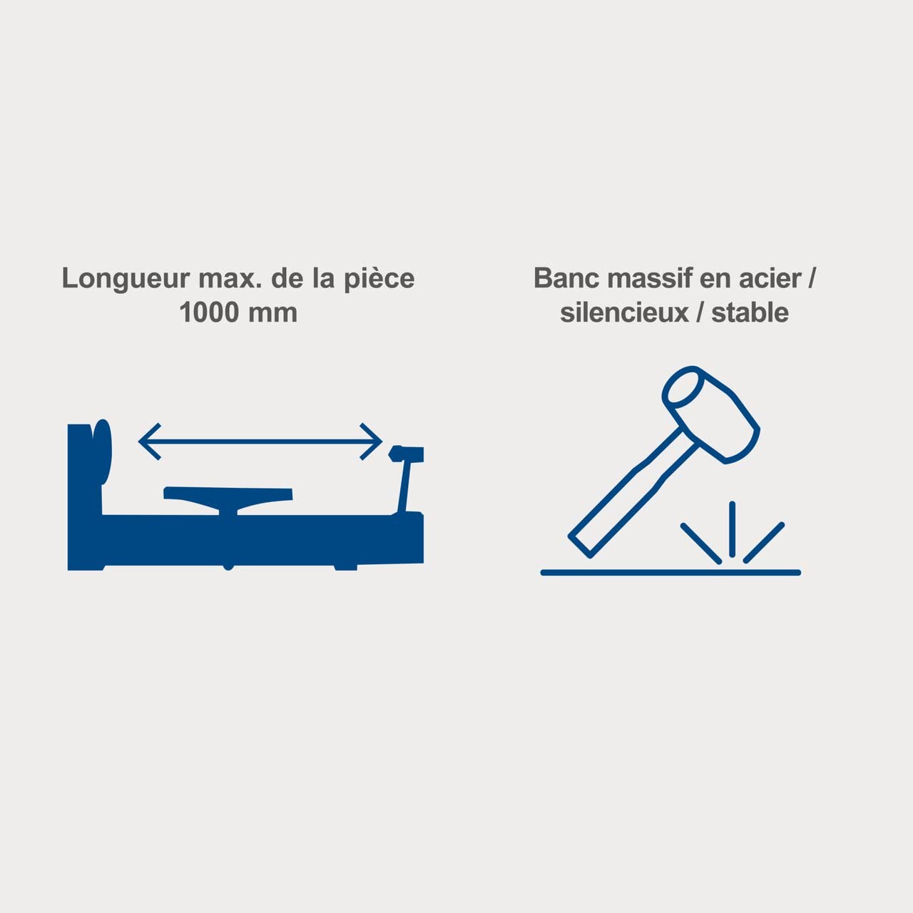 Scheppach Tour à Bois DM1100T | 4 Vitesses | Puissance 400W | Pièces jusqu'à 1000mm de Long/Ø 350mm | Entraînement Muni d'une Pointe au Pas M18 équipée de 4 ergots | Hauteur de Banc de 175 mm