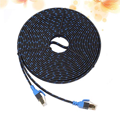 FRCOLOR Cabo Ethernet de 10 Metros Fino E Longo Cabo de Patch Lan de Rede para Roteador Modem para J