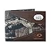 NCAA North Carolina State Wolfpack Zep-Pro Mossy Oak Nylon and Leather Passcase Concho Wallet, Camouflage, One Size