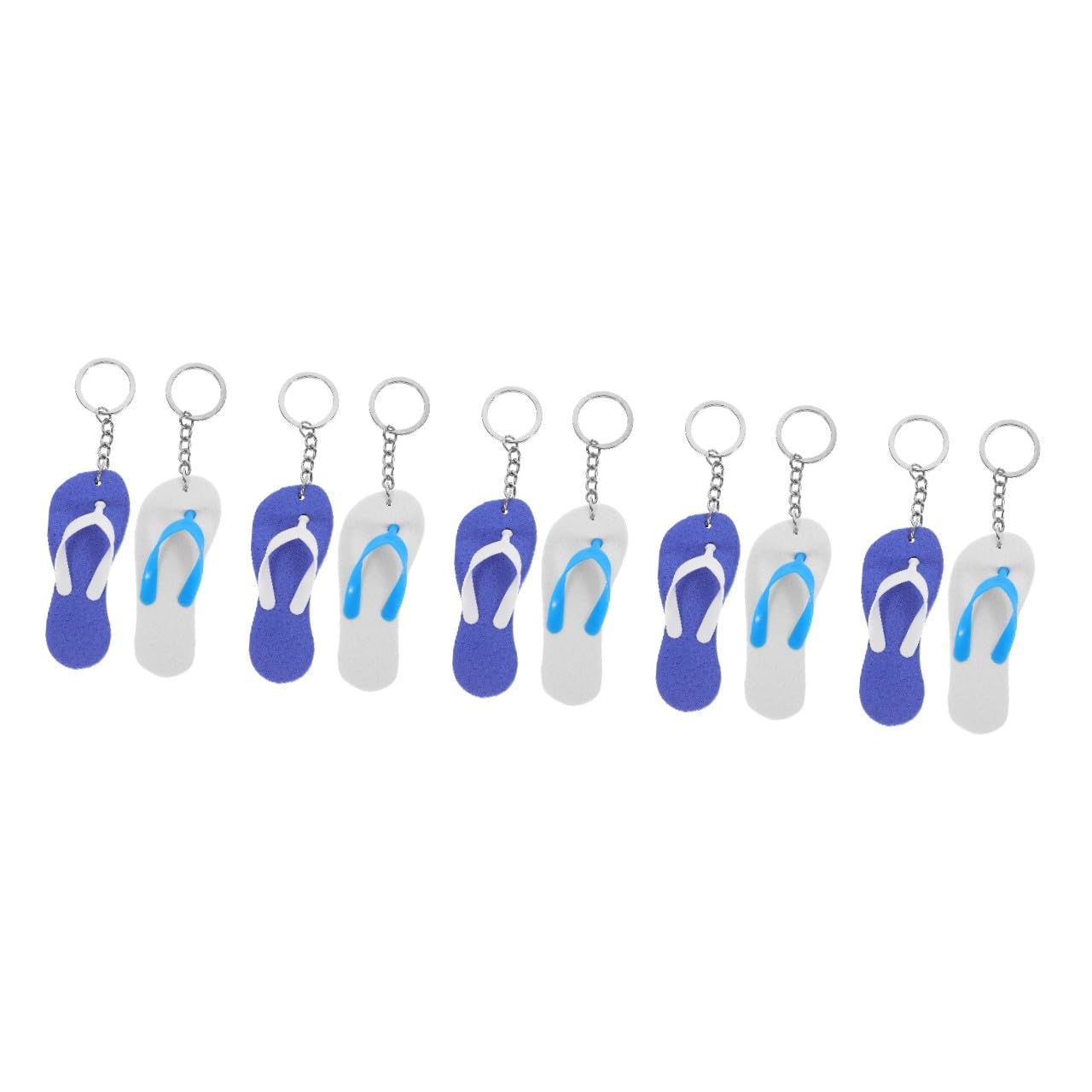 SUPVOX Portachiavi Infradito Estive Con Design Per Decorazione E Organizzazione Chiavi Per Estivi E Regali Decorativi