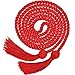 TecUnite Graduation Honor Cords Tassels Cord Polyester Yarn Honor Cord for Bachelor Gown for Graduation Students (Red)