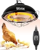 350W Dual-Mode Heat Lamp for Chickens - Long-Lasting Brooder Heater Bulb,Chick Heater with 7.87ft Cord for Chicks, Poultry & Ducklings