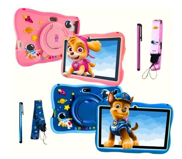 Tablet Infantil A16 Com Capa De 7 Polegadas 64 Gb E 4 Gb De Ram Android Parental Control Wifi Gps Kids Space