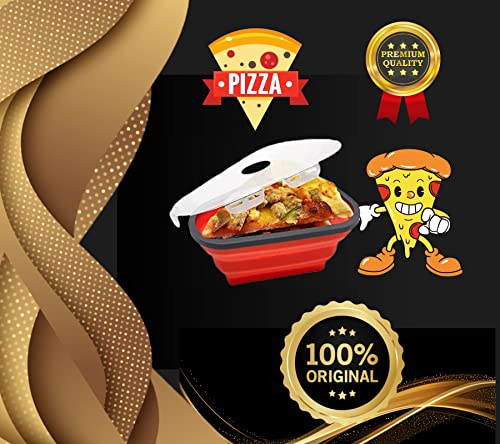 Pizza Storage Container With 5 Microwavable Serving Trays Beincart #TOP5