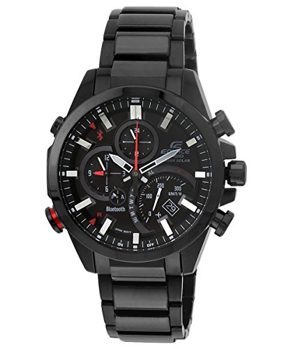 Casio Edifice Bluetooth Chronograph Black Dial Men's Watch - EQB-500DC-1ADR(EX210)