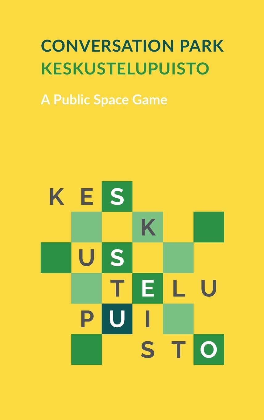 Keskustelupuisto Conversation Park public space game jeu de cartes animation urbaine