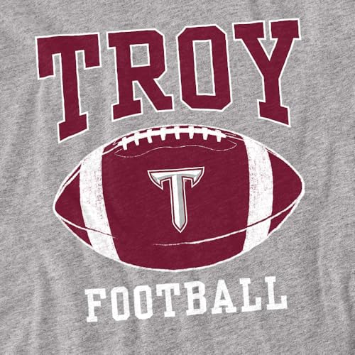 LOGOVISION Troy University Football Ball Unisex Infant Snap Suit for Baby2