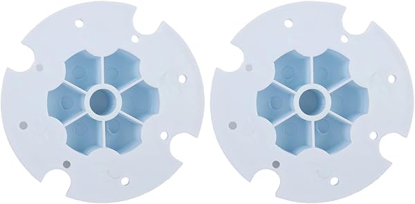 2 Pcs Car Tire Adapters Electric Car Tire Adapters Set of 2 Gear Wheel Connecting Clips Compatible with Toy Car Gearbox Models (No. 6) - 4