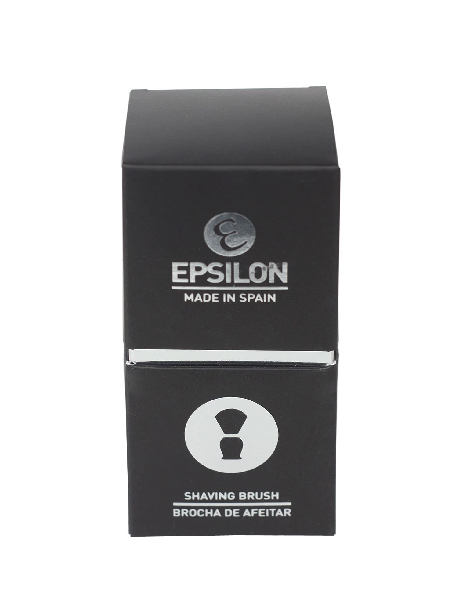 Epsilon Brocha de Afeitar Tejón Blanco Marfll 50/27mm, Estándar, Único