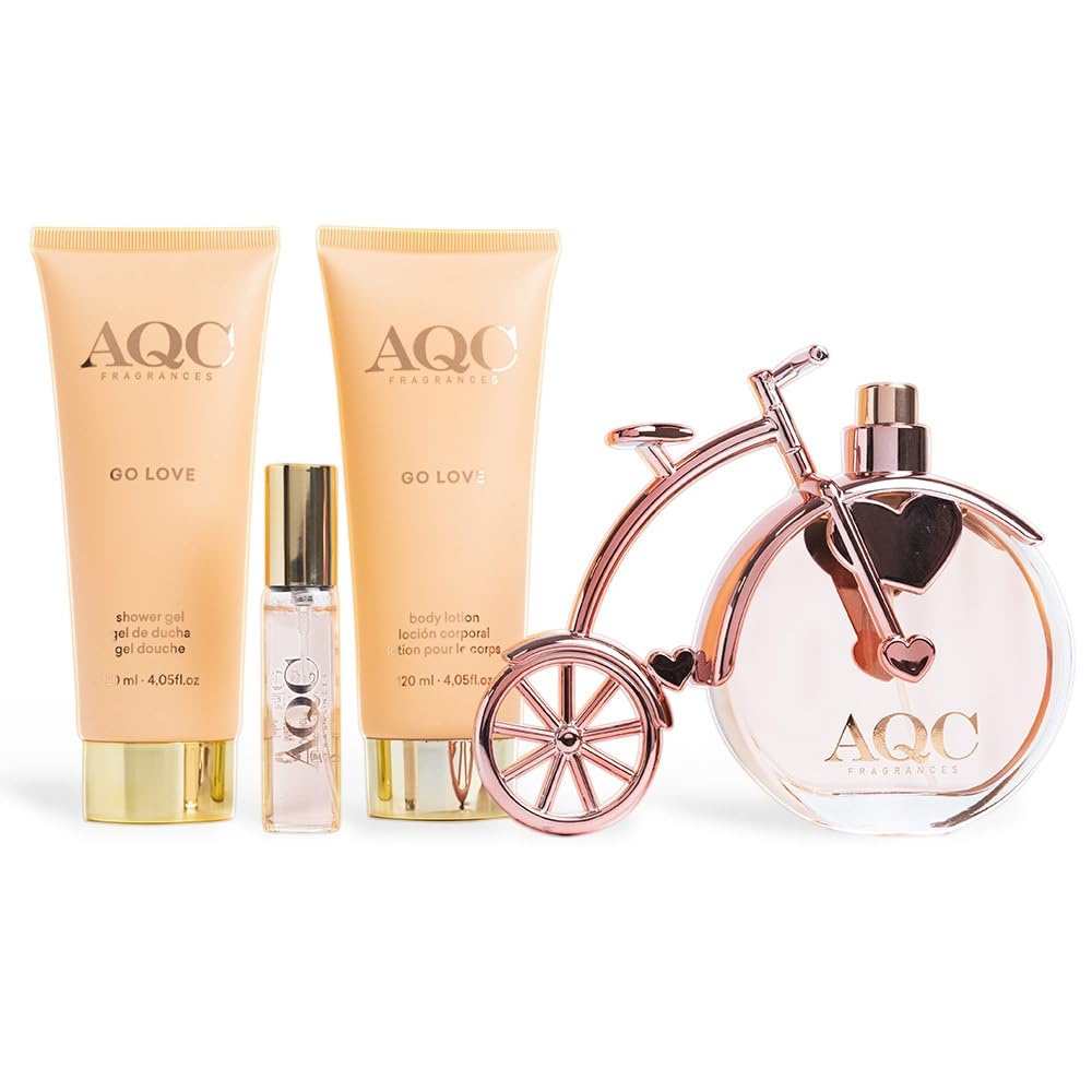 Set Regalo Profumo Go Love - 4 pezzi