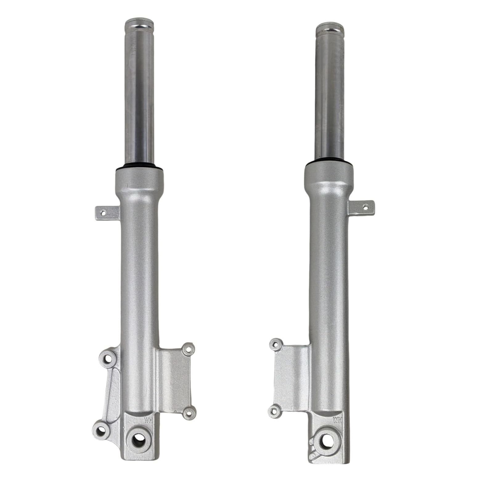 Photo 1 of RedCap Front Shock Absorbers Forks Set for 50cc 150cc Scooter Moped TaoTao VIP MaxPower 150, PowerMax 150cc Roketa GY6 Scooter Moped 452mm (Silver)
