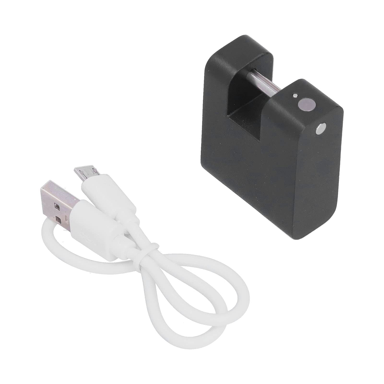Armadietto per Zainetto con Lucchetto per Impronte Digitali per Armadietto da Viaggio Cassetto per Zaino per Sblocco Bagagli Ricarica Serratura Elettronica Chiavi