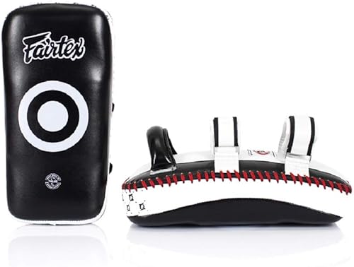 Vista 14 de Fairtex Almohadillas curvadas de MMA Muay Thai para perforar, bloquear, patear, golpear, golpear Guantes de boxeo ligeros y absorbentes de golpes