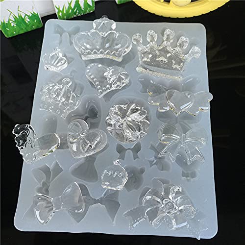 10x30ml UV Epoxidharz Kristallklar Transparent + Kompakt Tragbare UV Lampe, UV Härtbar Klar Harz Kleber DIY Schmuck… – Bild 8