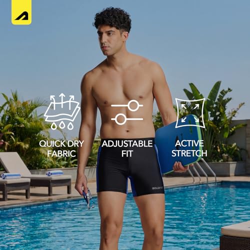 Image of Boldfit Swim Jammers for Man Swimming Short