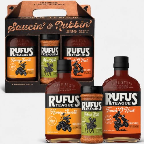 Rufus Teague BBQ Sauce & Rub BBQ Gift Set