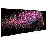 Arte Figurativo Diamond Painting Rostro Diamond Painting Adultos, 5D DIY Pintura Diamante Manualidades Adultos Cristal Punto de Cruz para Decoración De Pared Del Hogar, Regalos 80x160cm PJY9 Q-P