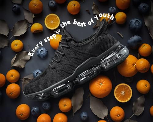 Image of Men's Air Running Shoes Non Slip Workout Casual Sport Shoes for Men Basketball Sneakers Fashion Tennis Sport Fitness Cross Trainers
