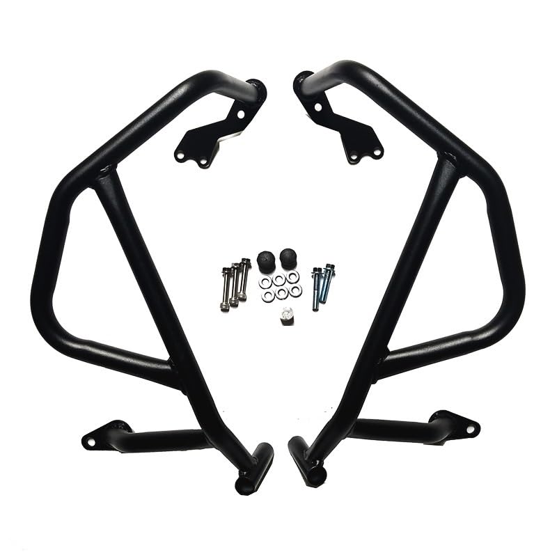 Barres de protection et bloc moteur CB500X pour voyager serein sur piste