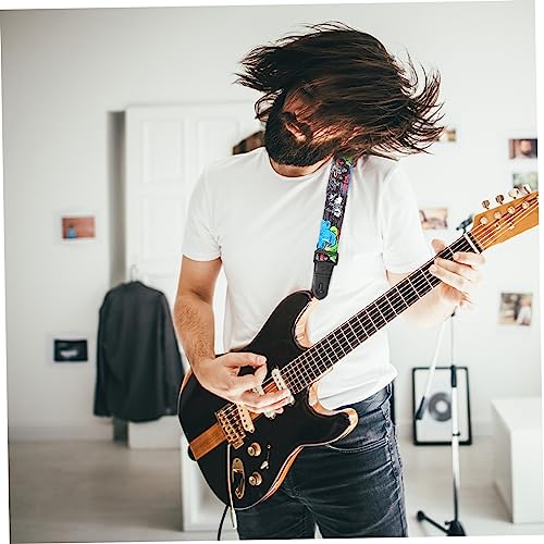 FAVOMOTO 1 PC Sangle De Guitare Laisse En Cuir Ceinture Vintage Crâne Ceinture Ukelele Strap Broderie Sangle De Guitare Ukulélé Courroie De Cou Guitare Électrique Ceinture Ceinture De - Les Beatles, Paul McCartney, John Lennon, RIngo Starr, George Harrison FAVOMOTO 1 PC Sangle De Guitare Laisse En Cuir Ceinture Vintage Crâne Ceinture Ukelele Strap Broderie Sangle De Guitare Ukulélé Courroie De Cou Guitare Électrique Ceinture Ceinture De – Image 5