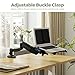FLEXIMOUNTS 2-in-1 Monitor Arm Laptop Mount Stand Swivel Gas Spring LCD Arm Height Adjustable Desk Mounts for 10''-24' Monitor/ 11-17.3 inches Notebook