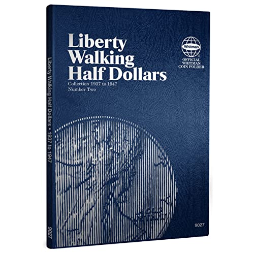 Whitman US Walking Liberty Half Dollar Coin Folder 1937 –...