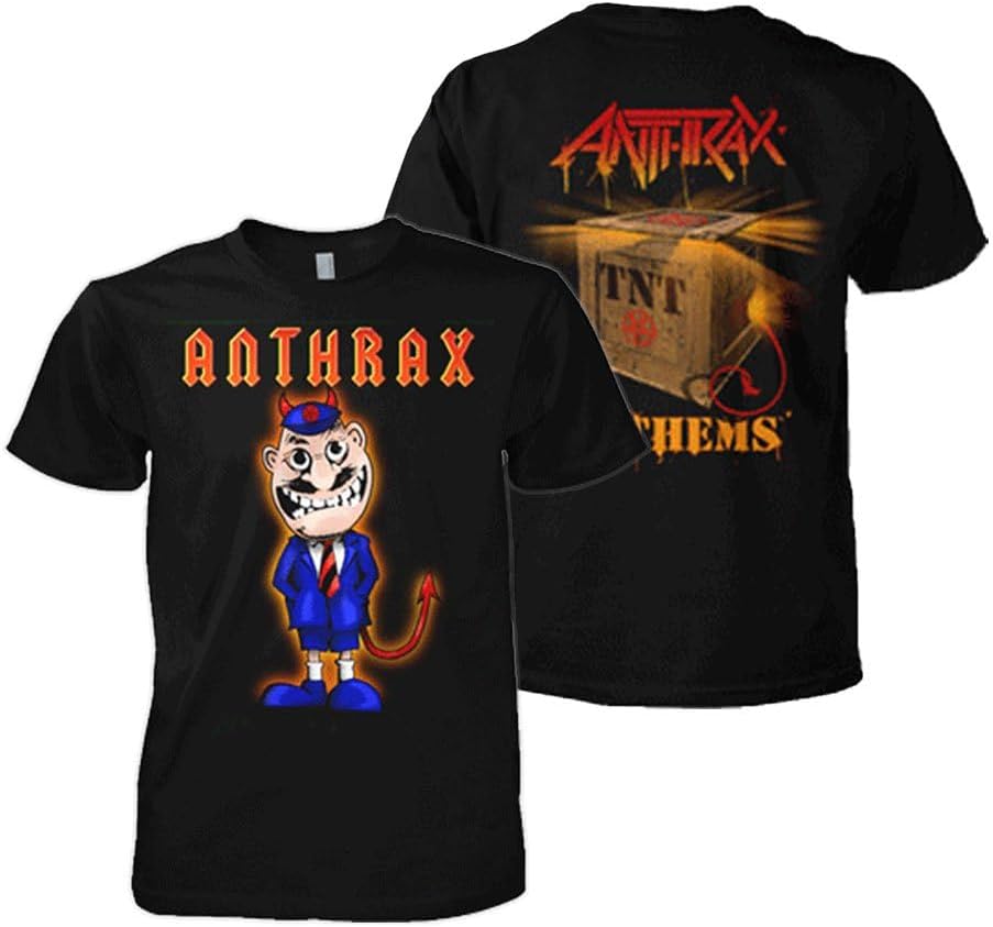 Amazon | [マンブルズ] ANTHRAX アンスラックス Tシャツ T.N.T. 正規品