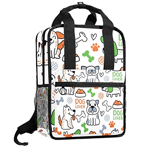 Sac à dos pour garçons motif pied-de-poule avec sangles ajustables taille unique
