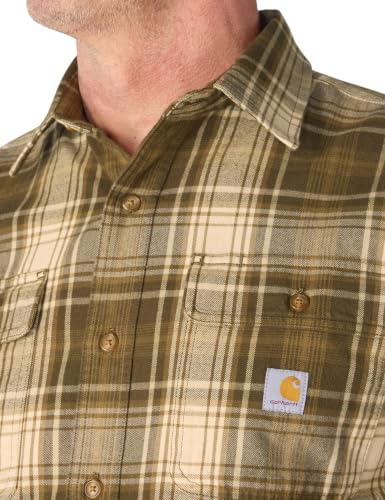 Image of Carhartt Men's Hubbard Loose Ls Plaid Shirt