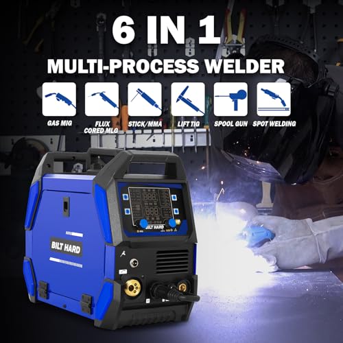 BILT HARD 250A 6-in-1 MIG Welder