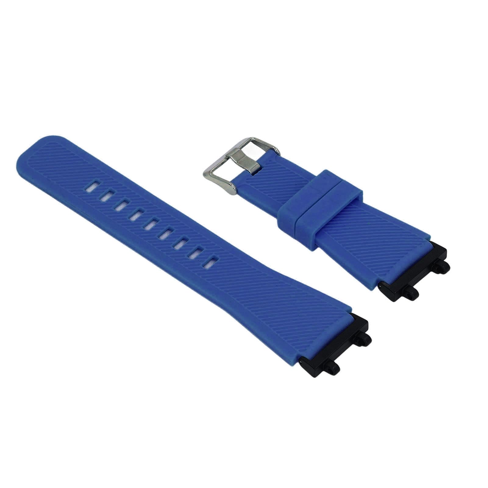 TARSHYRY Adjustable Elastic Silicone Watch Strap for Active Edge, Soft Replacement Wristband Strap