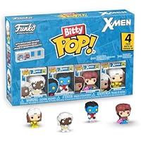 Funko Bitty Pop! 4 Pack: Marvel - X-Men - Rogue, Nightcrawler,