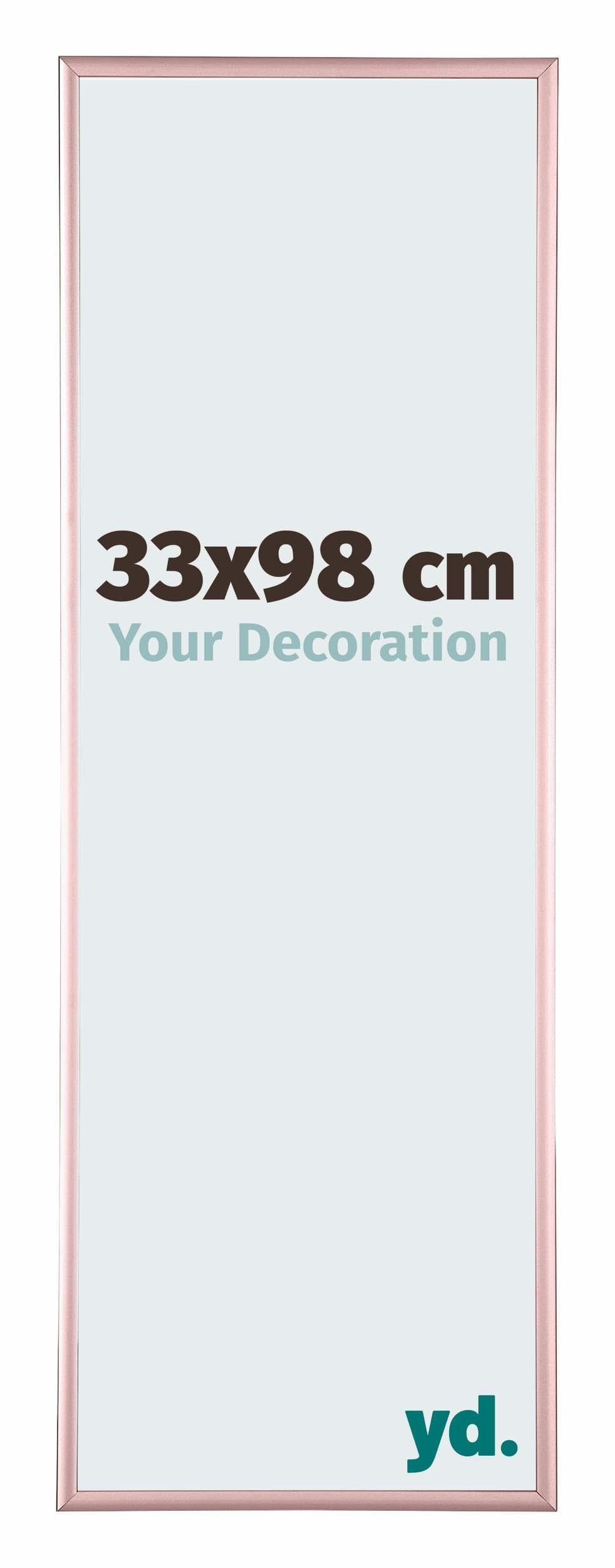 Your Decoration - Picture Frame 33x98 cm - Copper - Decorative Wall Frame in Aluminium with Antireflection - Frame 33x98 - Kent — image 1