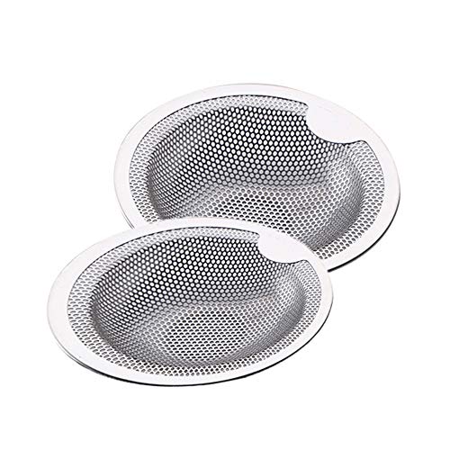 LBTrading Filtro de Acero Inoxidable para Fregadero Lavabo bañera 7.2 cm Set of 2 (7.2 CM)